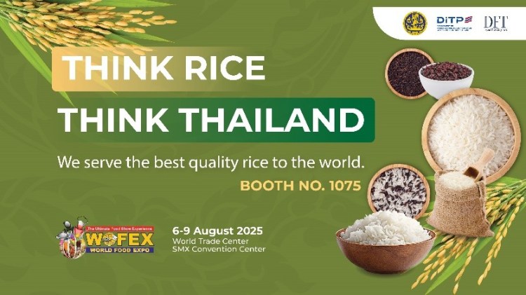 Think Rice Experience “Think Rice, Think Thailand” at WOFEX 2025 in Manila ...